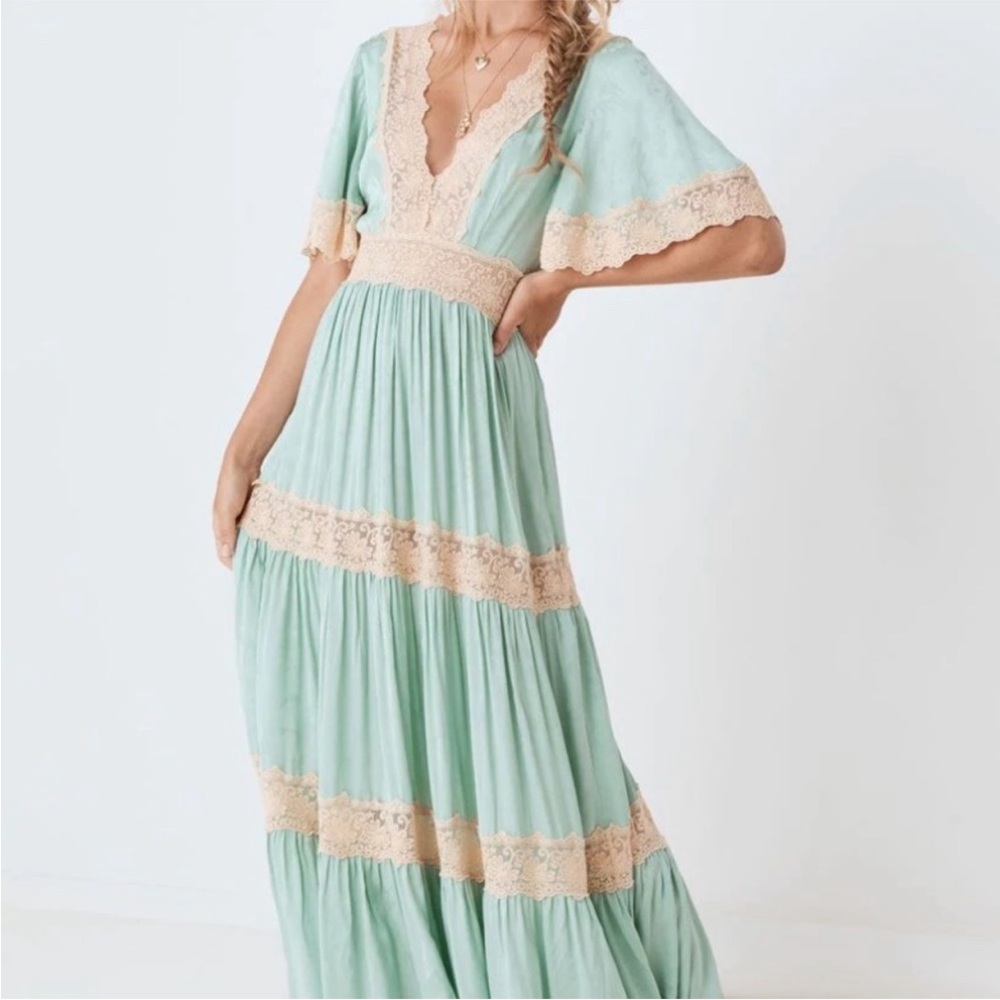 Spell & the Gypsy Ocean Gown Seafoam sz XXL NWT READ DESCRIPTION